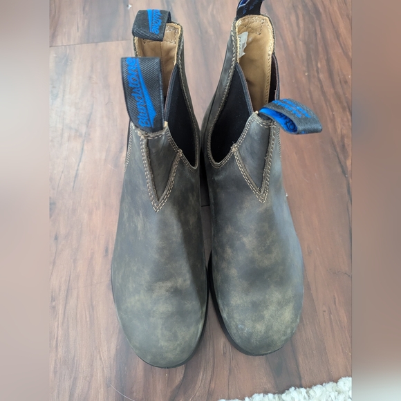 Blundstone Olive Green Chelsea Winter Boots - Picture 5 of 15